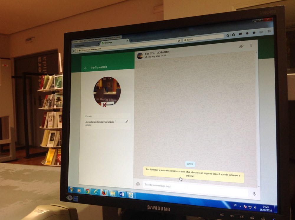 La Biblioteca Municipal pone en marcha un nuevo canal de comunicación con sus usuarios y usuarias