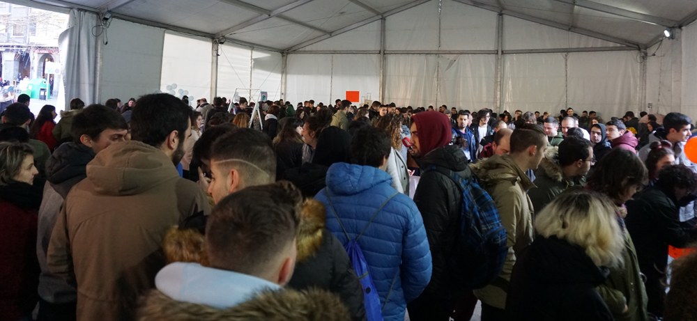 La IX Feria Ikasenpresa reunió a más de 2.200 alumnos/as de centros de Formación Profesional de Euskadi