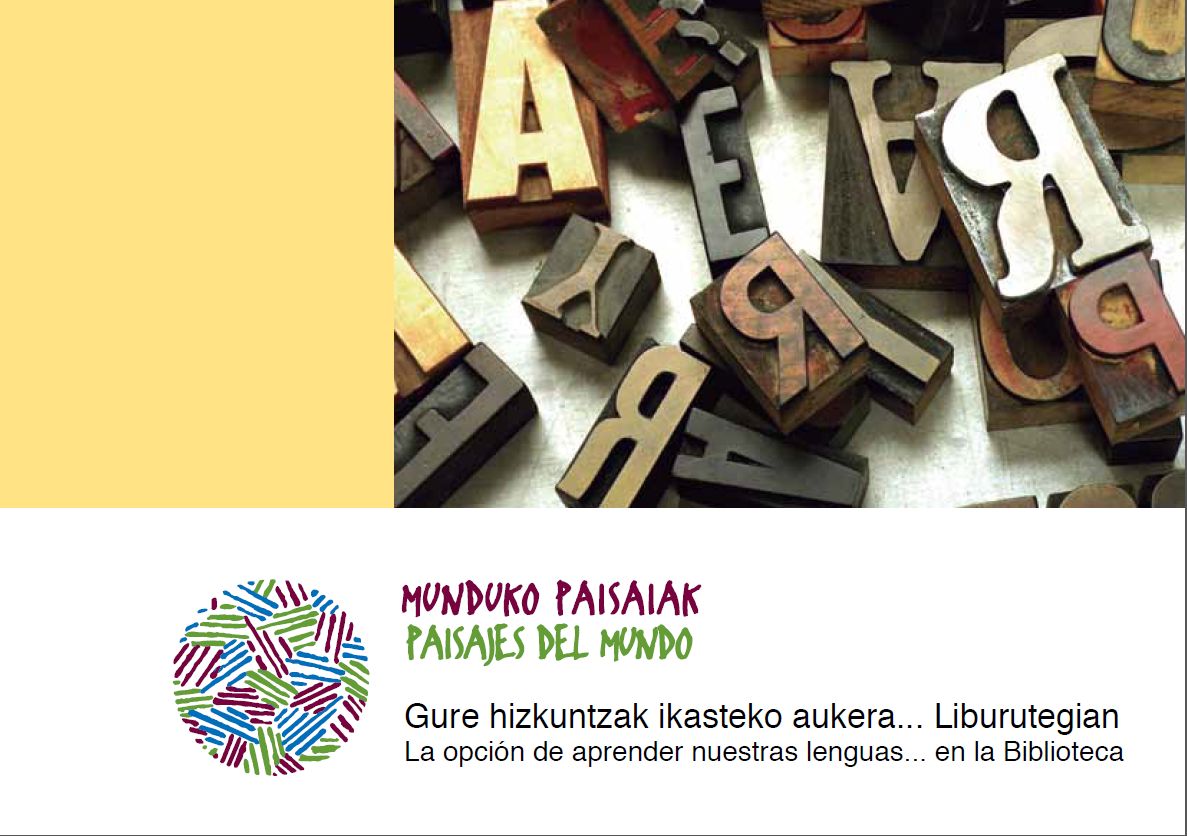 La opción de aprender nuestras lenguas... en la Biblioteca