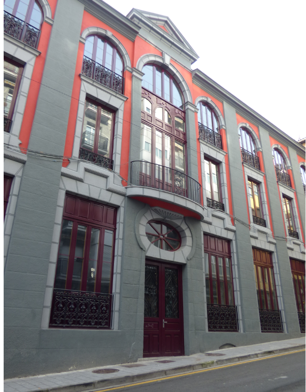 Imagen de la futura sede de Andretxea (Casa de la Mujer) en el edificio municipal de la calle Isasi anexo al frontón Astelena..