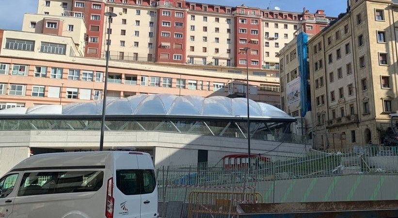 Las obras de 'Errebal Plazia' encaran su fase final con la ejecución de los últimos remates Las obras de 'Errebal Plazia' encaran su fase final con la ejecución de los últimos remates.