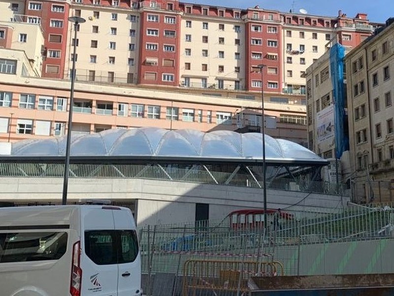 Las obras de 'Errebal Plazia' encaran su fase final con la ejecución de los últimos remates.