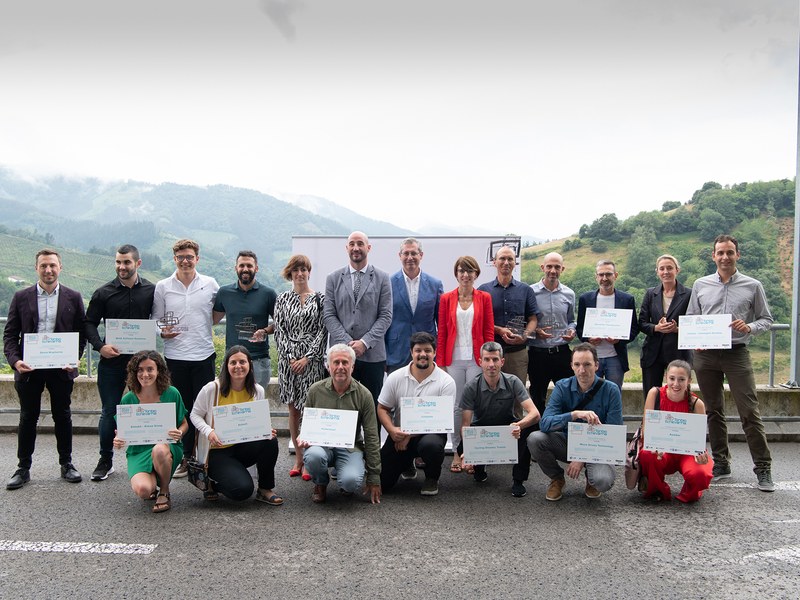 En la imagen, miembros de las empresas participantes en la 32º edición de los Premios Toribio Echevarria.