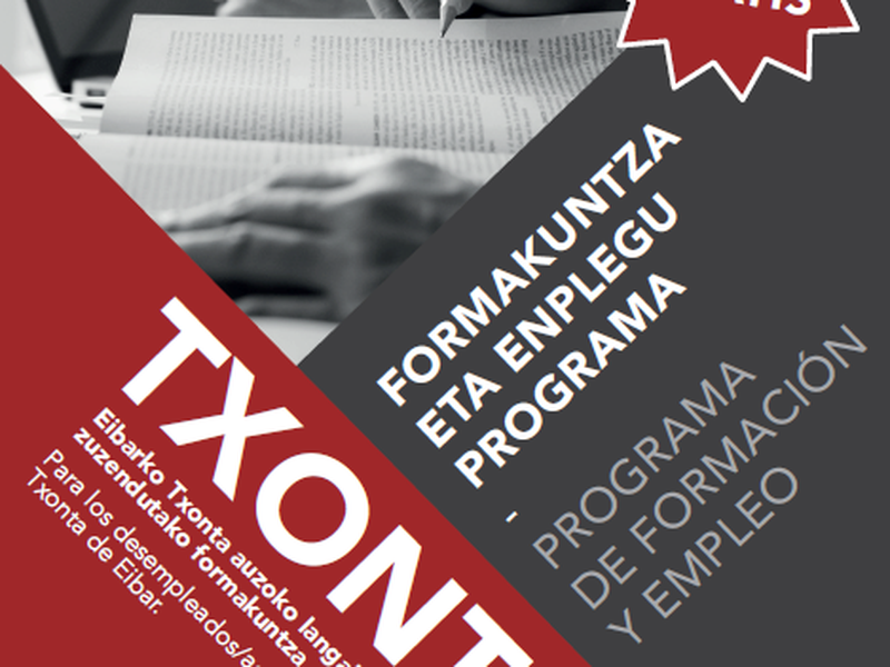 Cartel del programa 'Txonta Berritzen'.