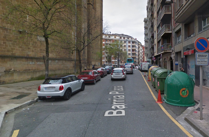Plaza Barria quedará este año convertida en zona de coexistencia para mejorar la actividad comercial y la movilidad peatonal