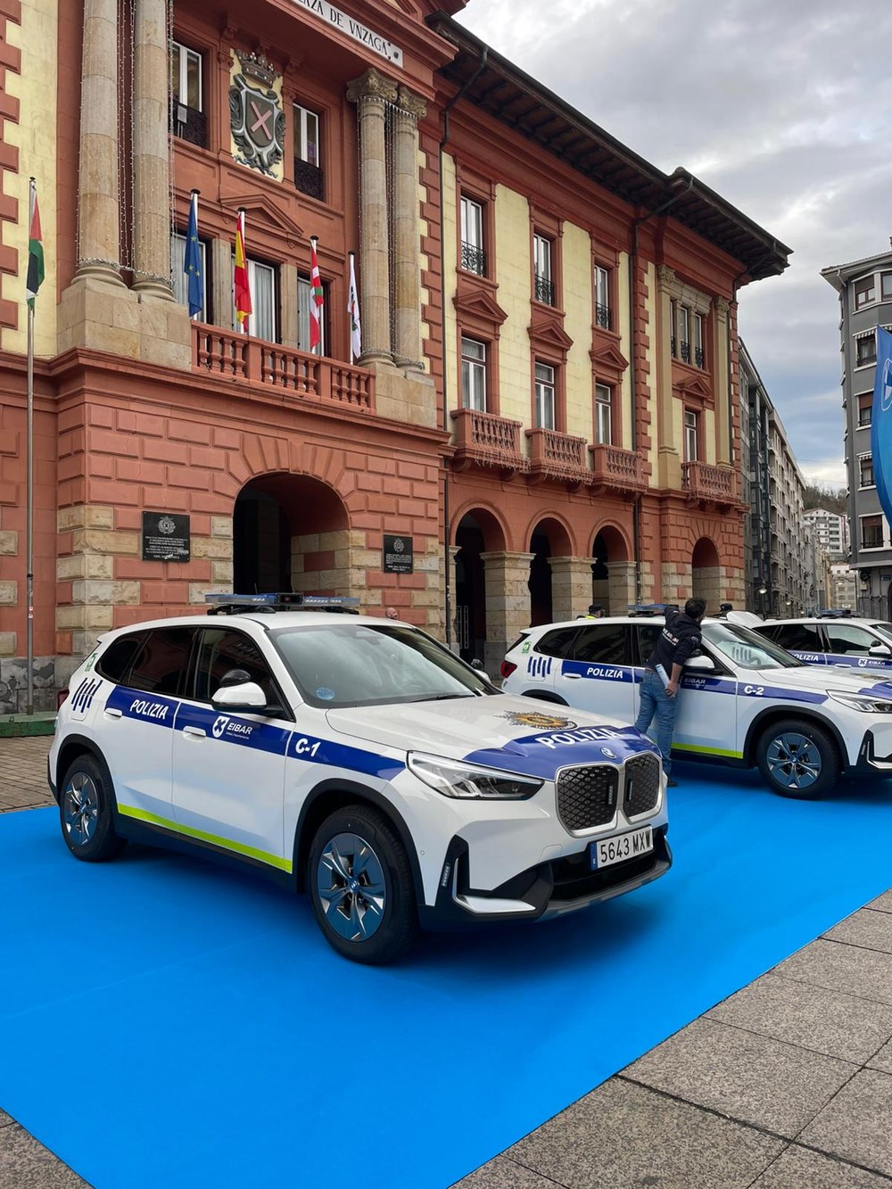 Presentada la nueva flota de la Policía Municipal, con tres nuevos coches-patrulla Imagen de los nuevos coches-patrulla.