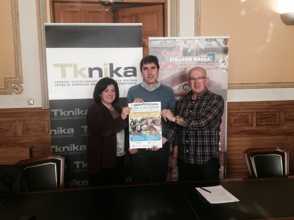Presentada la V Feria Ikasenpresa 2016