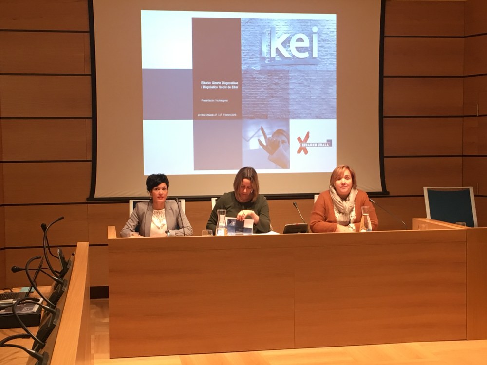 Presentado el estudio para el 'Diagnóstico Social de Eibar'