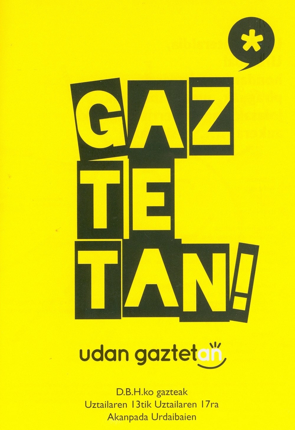 Udan gaztetan 2015