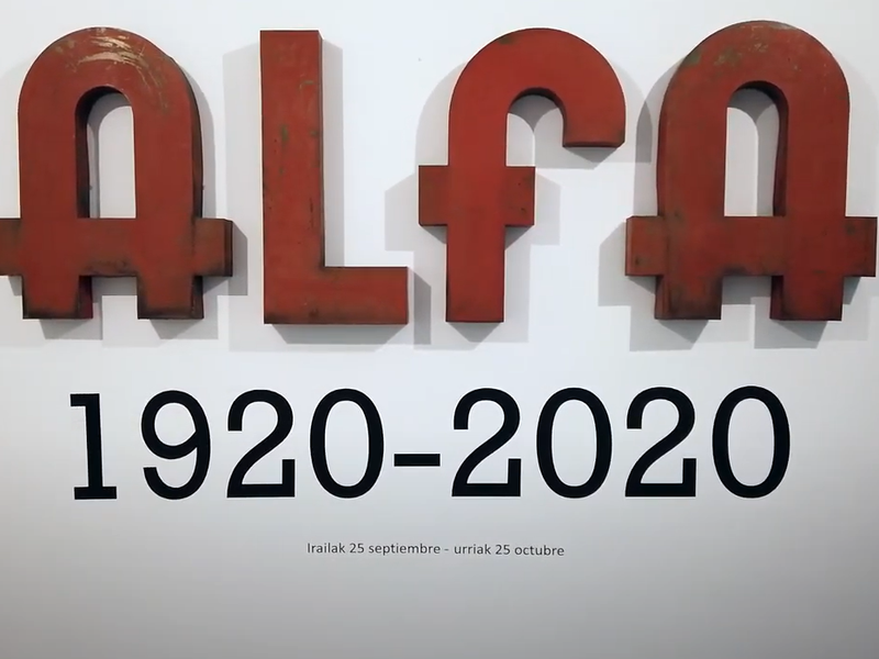 Exposición centenario ALFA La sala de exposiciones del edificio Portalea acoge durante estos días la muestra conmemorativa del centenario de la empresa ALFA