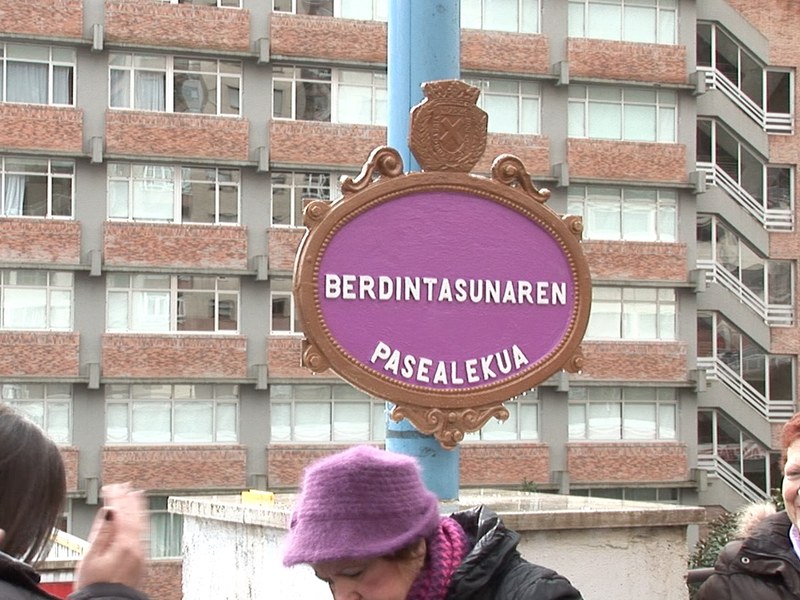 Inauguración Paseo de la Igualdad