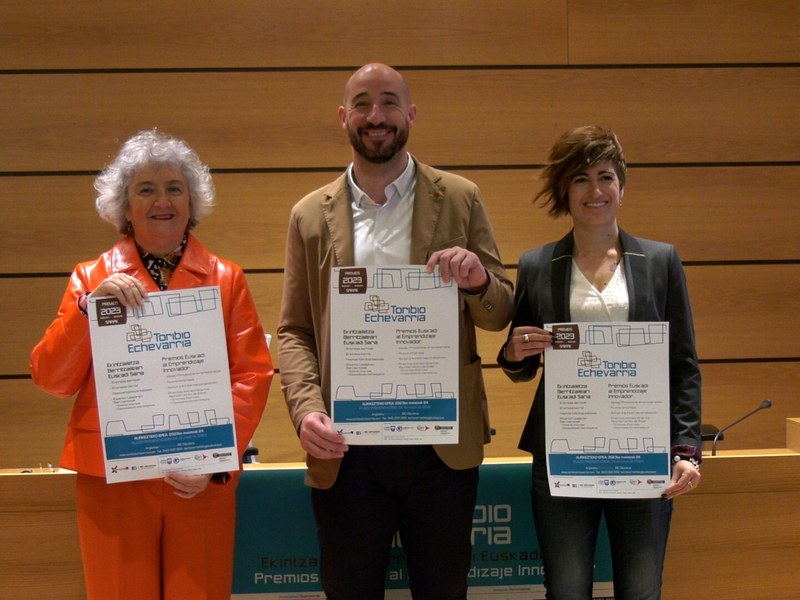 Presentación de la 33º edición de los Premios Toribio Echevarria El Ayuntamiento de Eibar y BIC Gipuzkoa presentaron el pasado lunes la edición 33 de los Premios Toribio Echevarria.