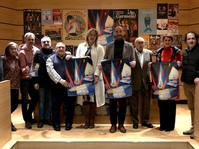 Presentación de la 46º edición de las Jornadas de Teatro de Eibar La edición número 46 de las jornadas de teatro ha sido presentada al público durante un acto que ha tenido lugar en el ayuntamiento de Eibar.