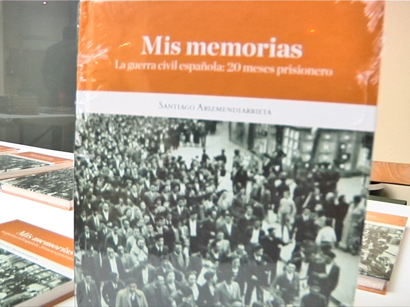 Presentación libro "Mis memorias. La guerra civil española: 20 meses prisionero"