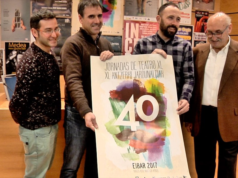 Presentación XL Jornadas de Teatro de Eibar