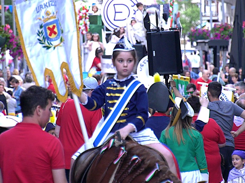 Fiestas de San Juan 2024. Tamborrada infantil, Soka Dantza y fuegos artificiales.