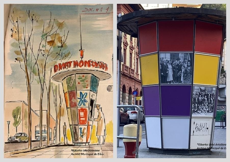 Bazenekien Untzagako kioskoa 1959an jarri zela?