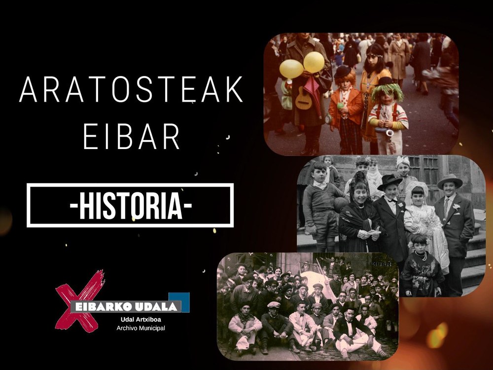 Egingo dugu Eibarko Aratosteen historia? Udal Artxiboak bide berri bat igo du bere Youtubeko kanalera, gure herriko Aratosteen historia dauzkan argazki-funtsetako irudiekin islatu nahian.