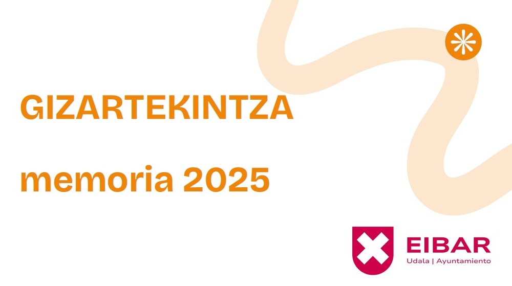 Gizartekintza Sailak 2025eko memoria aurkeztu du