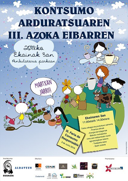 Kontsumo Arduratsuaren III. Azoka izango da ekainaren 3an, anbulatorioko parkean