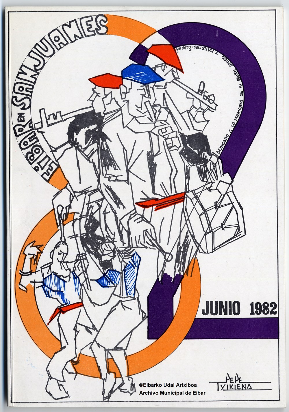 Udal Artxiboak Youtubera igo ditu 1982ko San Juan eta San Pedro jaiak.