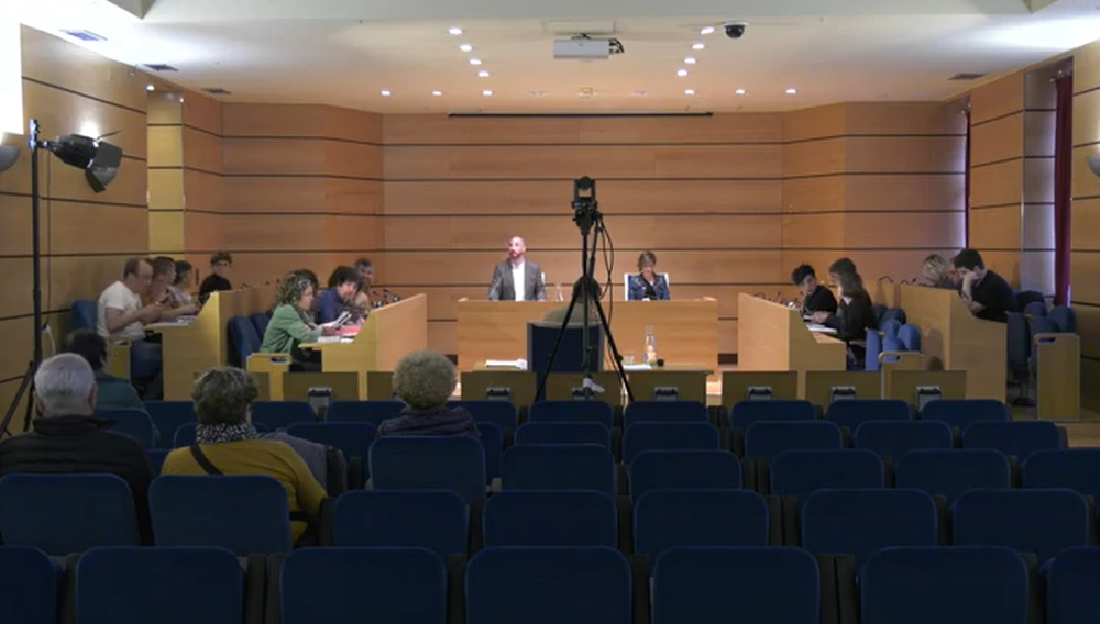 Udalbatzak 2024ko apirilaren 29an egindako bilkuran hartutako erabakiak 2024ko apirilaren 29an egindako udalbatzaren ohiko bilkuraren irudia.