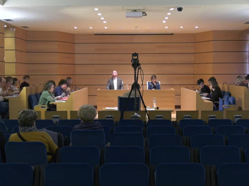 2024ko apirilaren 29an egindako udalbatzaren ohiko bilkuraren irudia.