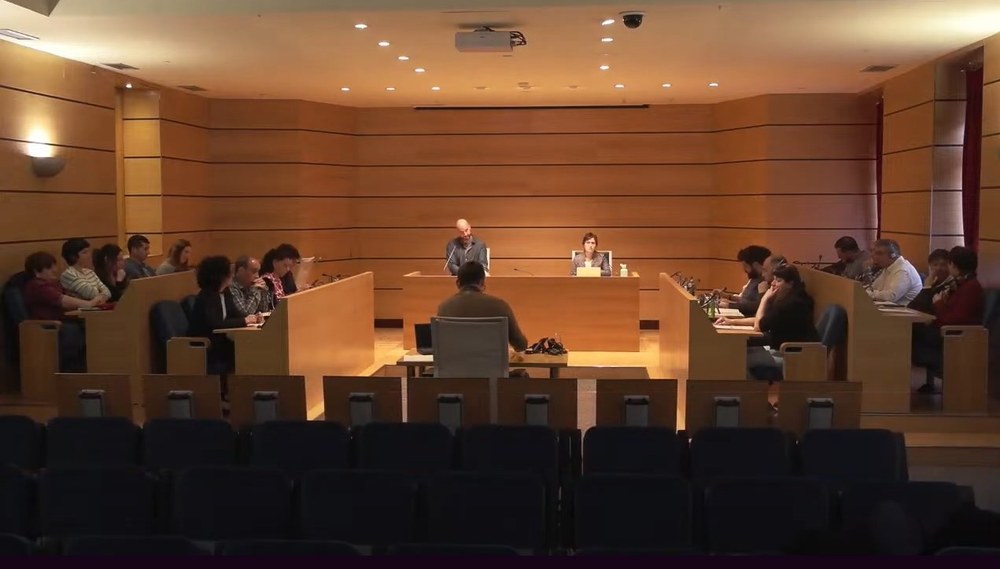 2025eko martxoaren 31n egindako osoko bilkuraren irudia.