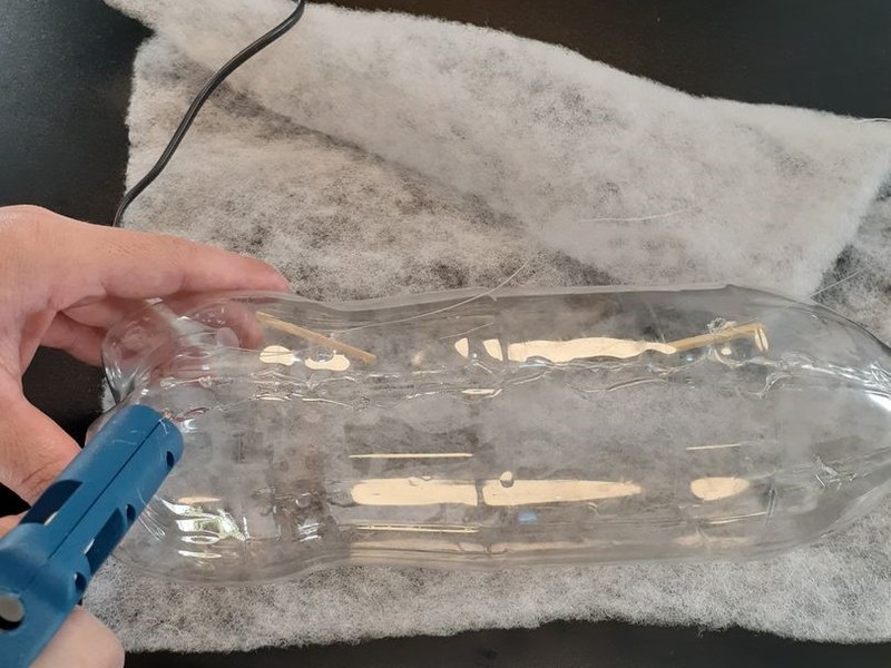 Erabili botila bat zure hodei-lanpara sortzeko irudia
