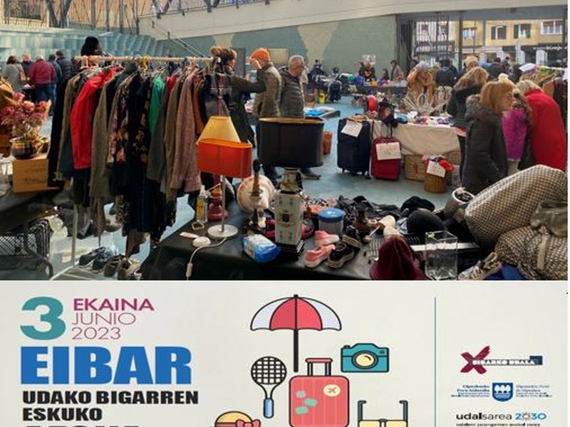Udako Bigarren Eskuko Azokan izena emateko epea zabalik irudia