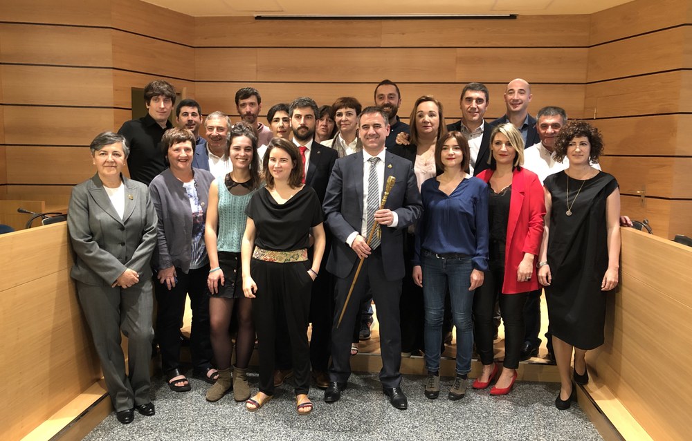 2019-2023 agintaldirako Udalbatza berria eratu da