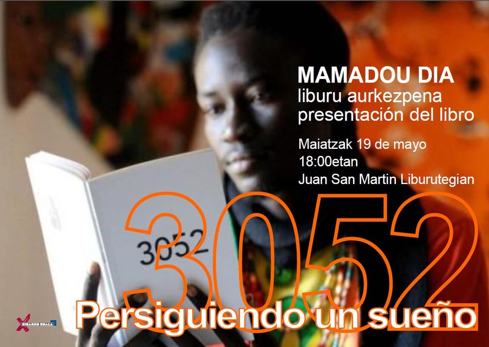 "3052. Persiguiendo un sueño" liburuaren aurkezpena eta solasaldia