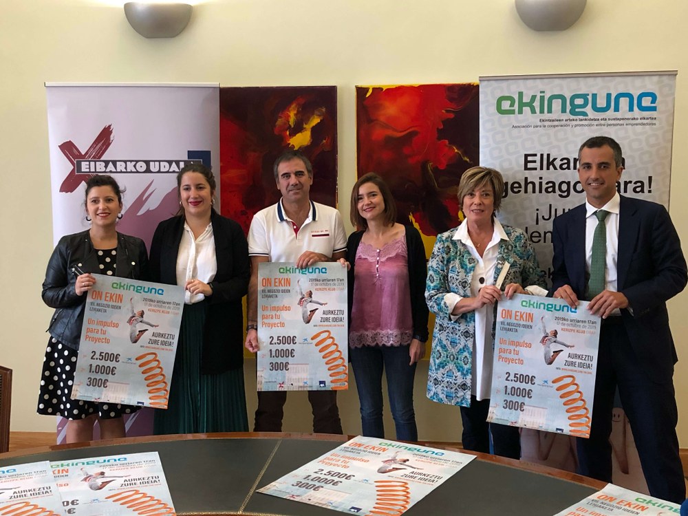 Abian da 'On Ekin' enpresa arloko ideia eta proiektuen lehiaketaren VII. edizioa