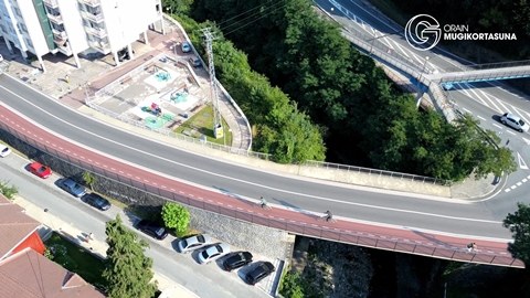 Adjudikatuta Eibar-Maltzaga bidegorriaren obrak