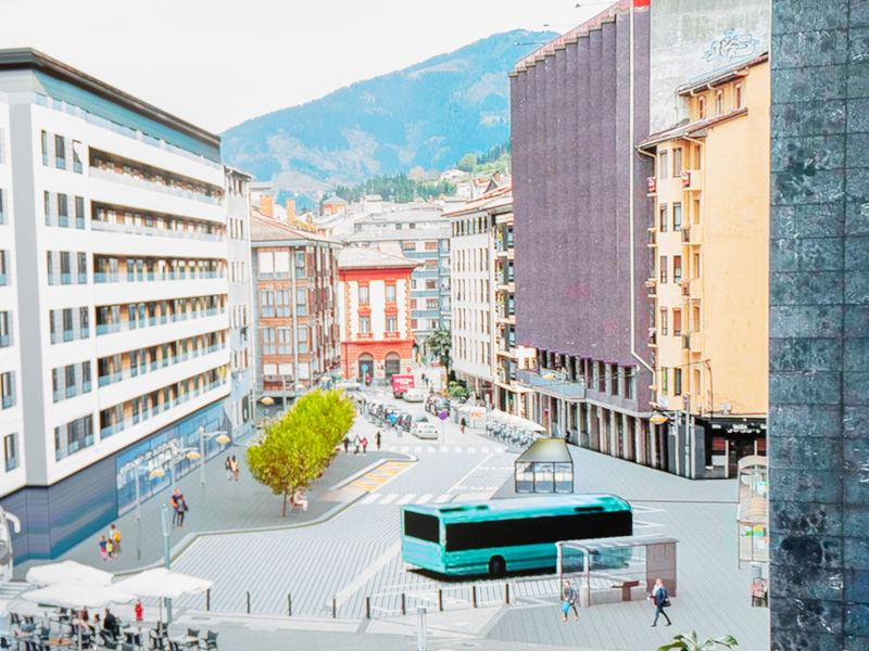 Aurten itxarongela bat egingo da Eibarko autobus-geltokian