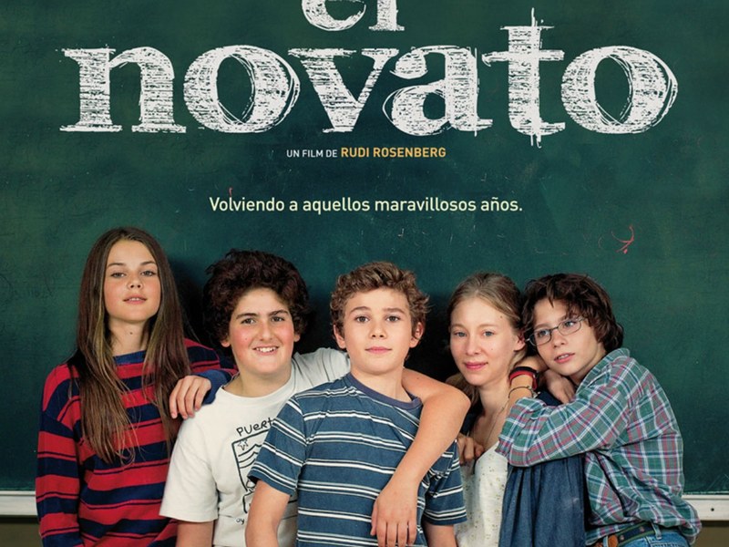 'El Novato' filmaren kartela.