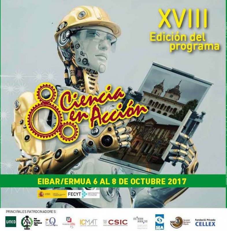 Eibar eta Ermua "Ciencia en Acción" XVIII. edizioaren egoitza nagusi izango dira