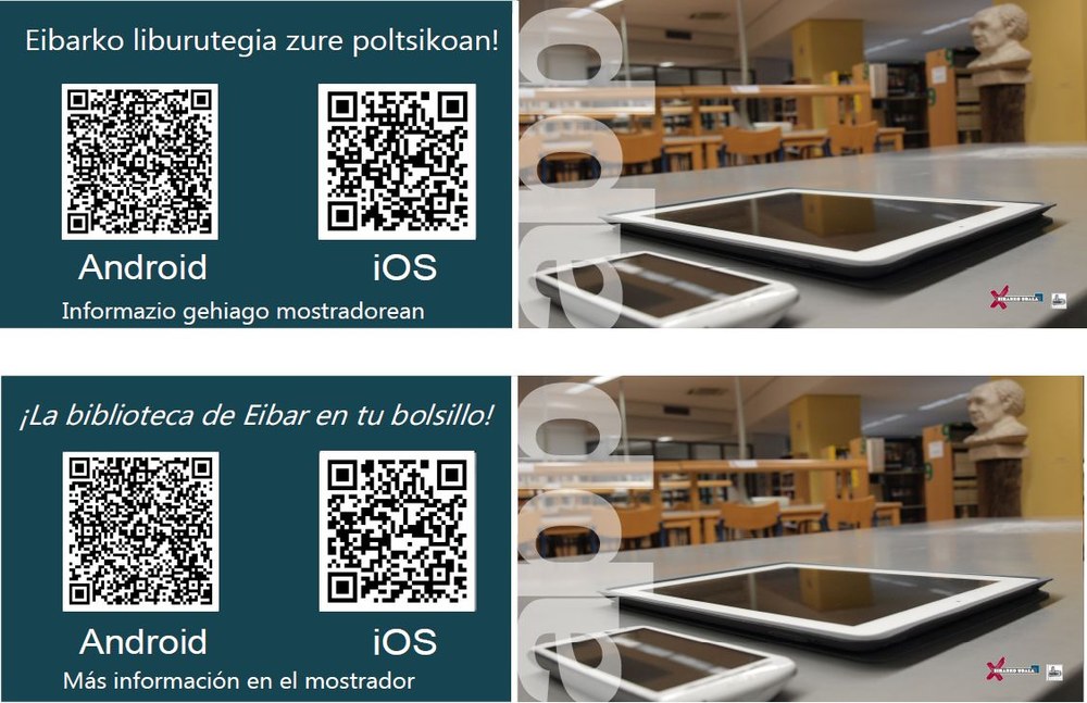 Eibarko liburutegia zure poltsikoan!