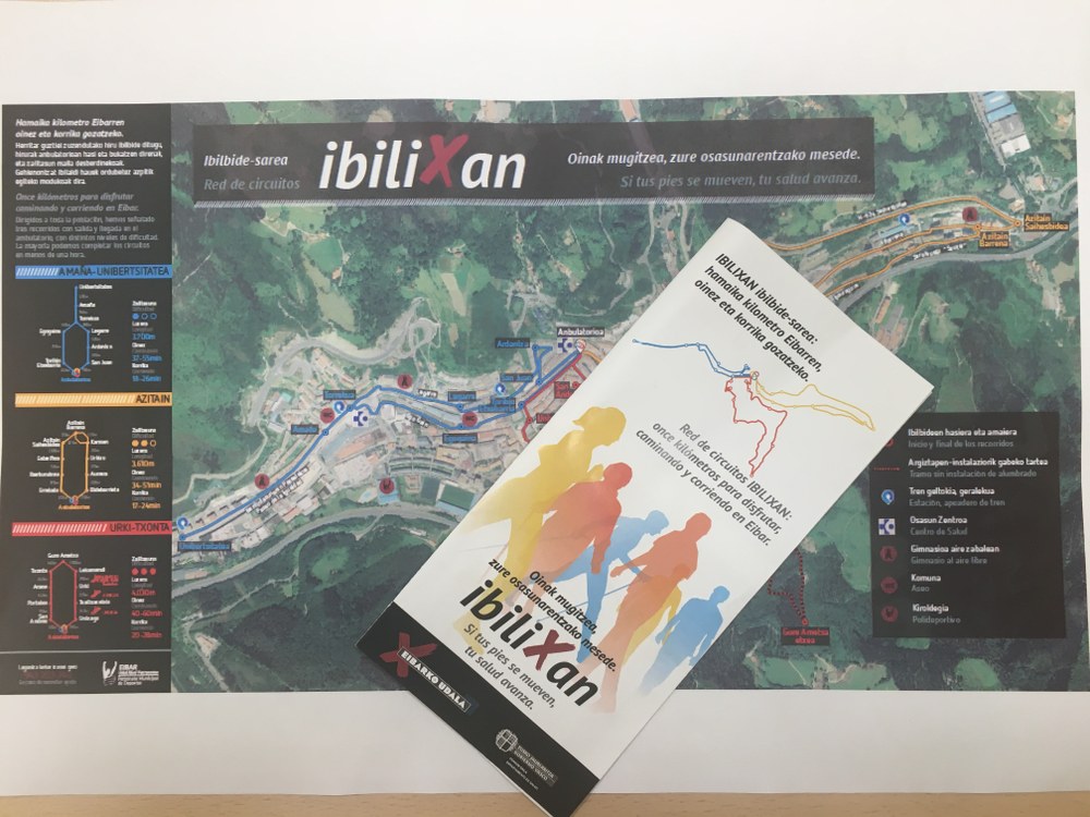 Eibarrek ibilbide osasuntsuen sarea ipini du abian