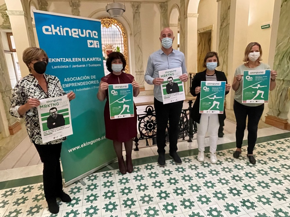 Ireki da 'On Ekin' enpresa-ideia eta -proiektuen lehiaketaren IX. ediziorako deialdia 'On Ekin' enpresa arloko ideia eta proiektuen lehiaketaren IX. edizioaren aurkezpena.