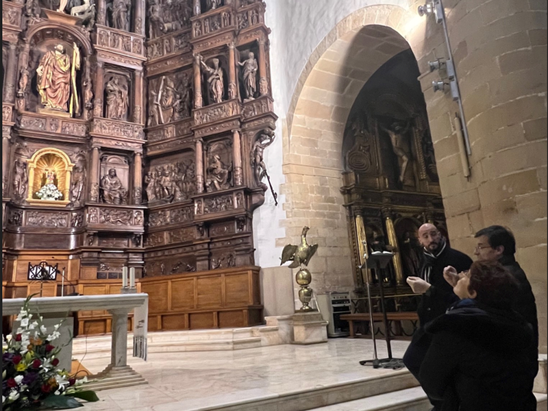 San Andres elizako irudia.
