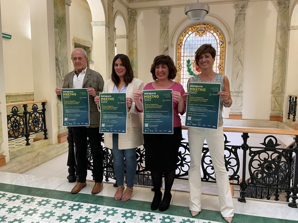 'Marketing Day' ekimenaren V. edizioa irailaren 29an izango da Eibar Kirol Elkartearen instalazioetan 'Marketin Day' ekitaldiaren V. edizioaren aurkezpenaren irudia.