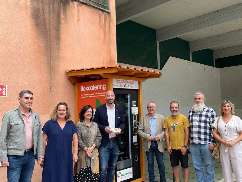 "Rexcatering" ekimena aurkezteko prentsaurrekoaren irudia.