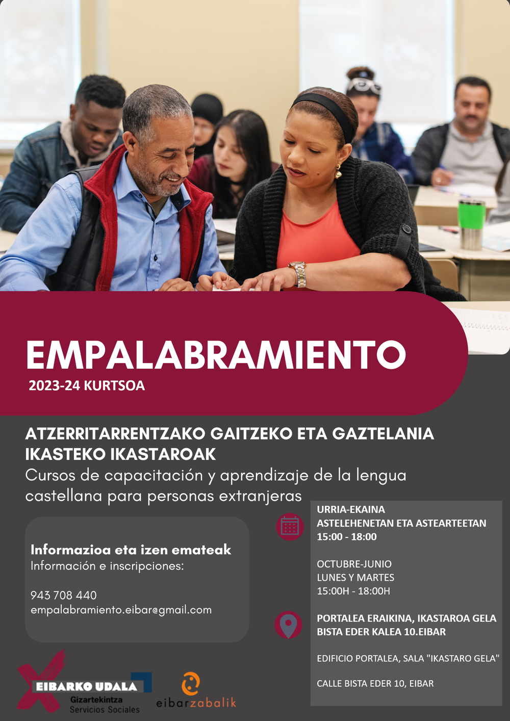 Martxan da «Empalabramiento» izeneko programaren beste edizio bat Kartela.