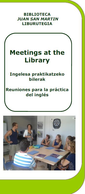 Meetings at the Library: ingelesa praktikatzeko bilerak