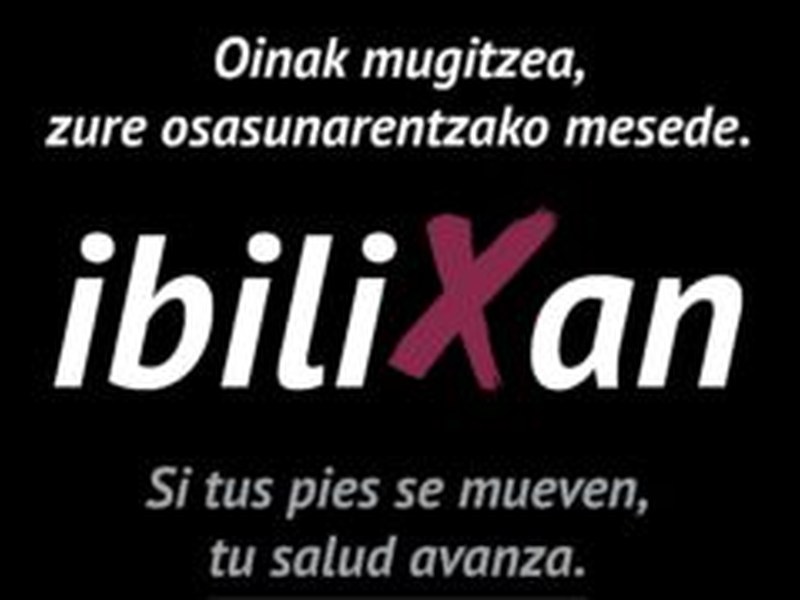  Wellk aplikazio mugikorraren bidez jarduera fisikoa sustatzeko erronka berriaren irudia.