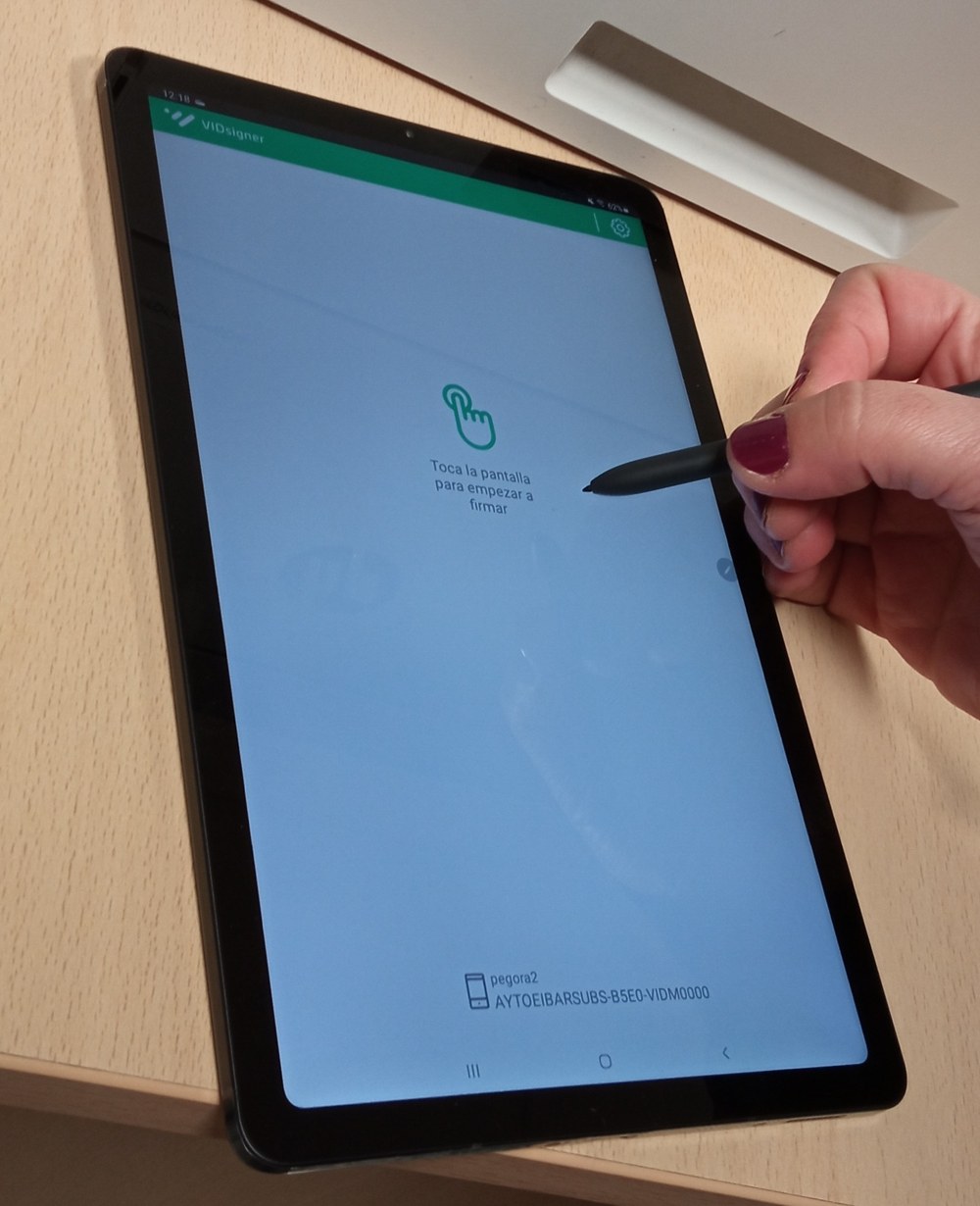 Udalak sinadura biometrikoa ezarri du herritarrek egin beharreko izapideak errazteko Udalak sinadura biometrikoa ezarri du herritarrek egin beharreko izapideak errazteko.