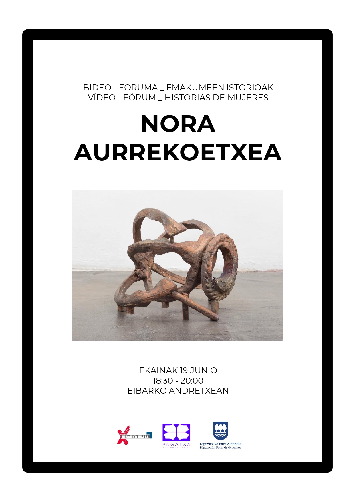 Bideo Foruma - Emakumeak historia egiten: Nora Aurrekoetxea Etxebarria.