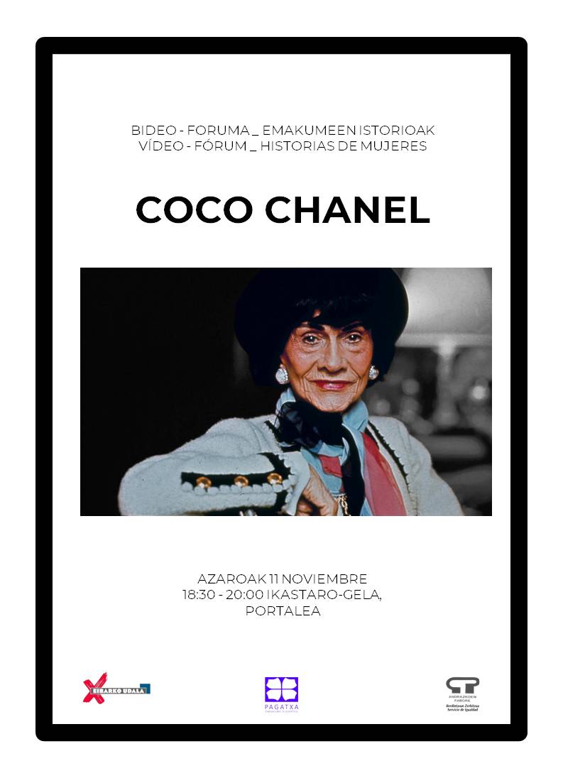 Bideo-Foruma Emakumeen istorioak: Coco Chanel