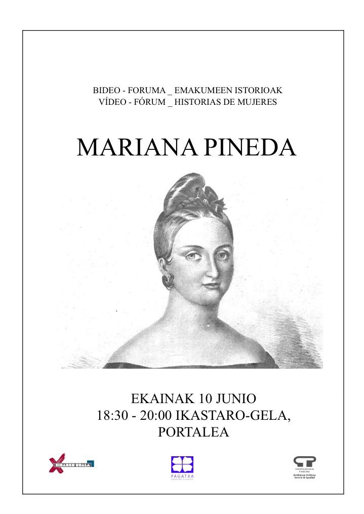 Bideo Foruma Emakumeen istorioak: Mariana Pineda